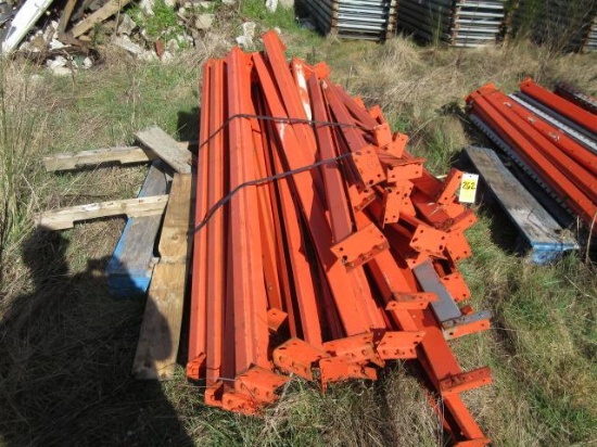 PALLET RACKING ARMS APPOX (65) 8' CROSS ARMS