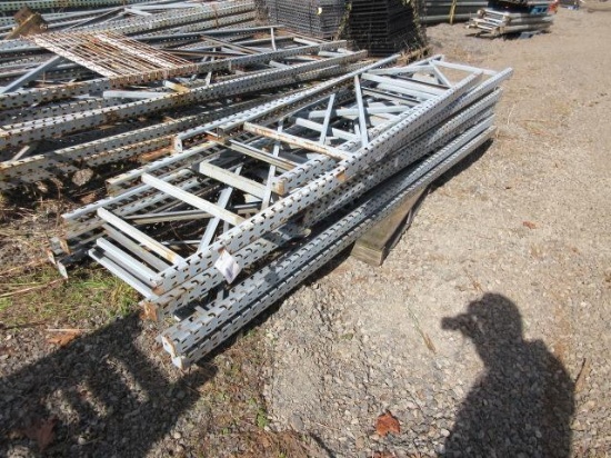 7 SECTIONS OF VARIOUS SIZE PALLET RACKING