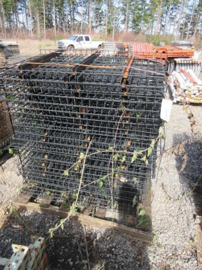 APPROX 50 PALLET RACK WIRE DECK PANELS 31'' X 44''