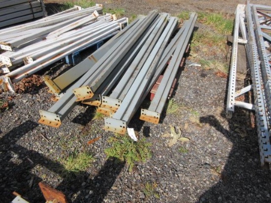 PALLET RACKING CROSS ARMS (12) 8' LONG