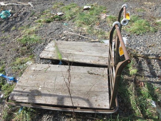 (2) MATERIAL CARTS