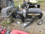 MTD YARD MACHINES RIDING LAWN MOWER, 42'' DECK, GRASS CATCHER, *NON-RUNNING