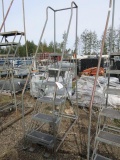 6 STEP ROLLING STOCK LADDER