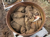 METAL DRUM W/LIFTING SLING