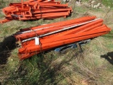 PALLET RACKING ARMS APPOX (25) VARIOUS SIZES