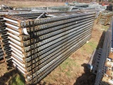 PALLET RACKING UPRIGHTS (25) 12' X 32'' WIDE