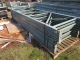 PALLET RACKING UPRIGHTS (9) 48'' X 14' TALL