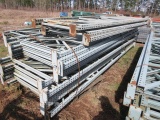 PALLET RACKING UPRIGHTS (15) 48'' X 16' TALL & (5) 48'' X 12' TALL