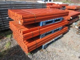 PALLET RACKING CROSS ARMS APPROX (98) 7' X 6'' LONG