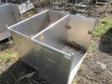 (2) ROL-AWAY ALUMINUM CARTS