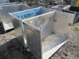 (2) ROL-AWAY ALUMINUM CARTS