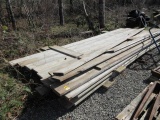 ASSORTED LENGTH 2'' X12'' WOOD BOARDS