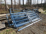 ASSORTED METAL SAFTY RAILINGS