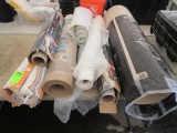 ASSORTED PLASTIC & PAPER PROTECTIVE FLOOR COVERING