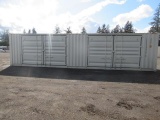 2022 40' HIGH SHIPPING CONTAINER W/2-SIDE DOORS