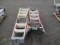 (2) 3' FIBERGLASS A FRAME LADDER, 5' FIBERGLASS A FRAME LADDER & 7' FIBERGLASS A FRAME LADDER