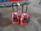(2) 2000 PSI SNAP ON ELECTRIC PRESSURE WASHERS