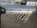 PRO TECH ALUMINUM DIAMOND PLATE TRUCK BED TOOL BOX