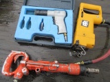 AE 804 D2232 AIR GUN, CP9A HANDRIL AIR GUN, INGERSOLL-RAND PRH150 AIR GUN