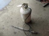 PROPANE FIRED ROOFING TORCH W/ PROPANE TANK