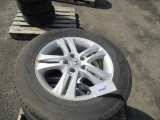 (4) TOYO VERSADO 225/65R17 TIRES ON 5 LUG WHEELS