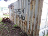 20FT SHIPPING CONTAINER W/ FORK POCKETS