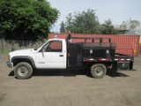 1998 GMC SIERRA 3500 FLATBED