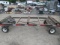 12' X 4' 4 WHEEL STEERING 5 LUG WHEELS *NO DECK