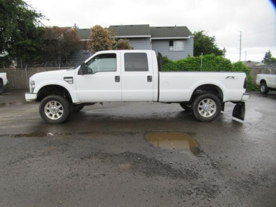 2008 FORD F250 CREW CAB PICKUP