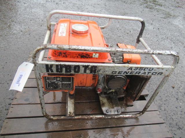 KUBOTA A3500 GENERATOR, 1CYL GAS ENGINE, (2) | Proxibid