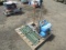 (2) HEAVY STEEL HEAD TAMPER-8''X8'', STEEL POST DRIVER, (12) ADJUSTABLE CONCRETE BRACES, MASTER