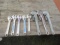 (5) 12'' CRESCENT WRENCHES, (3) 18'' RIDGID PIPE WRENCHES