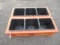 (2) 3 SLOT CEDAR PLANTER BOXES