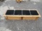 (1) 4 SLOT CEDAR PLANTER BOX