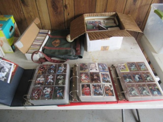 ASSORTED COLLECTIBLE SPORTS CARDS & MEMORABILIA