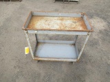 2-SHELF METAL CART