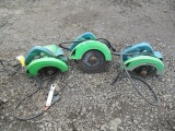 (3) MAKITA CIRCULAR SAWS