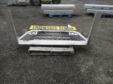 PROTECH FULL SIZED ALUMINUM CAB GUARD W/ REAR LIGHTS, AMBER LIGHTS & REMOVABLE OVERSIZED LOAD SIGN