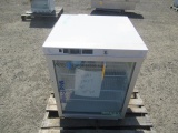 AMERICAN BIOTECH SUPPLY MED FRIDGE, SINGLE PHASE, MODEL# PH-ABT-HC-UCBI-0404G-ADA, LOCKING DOOR W/