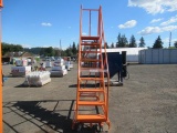 BALLYMORE 9FT METAL ROLLING STOCK LADDER