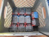 (11) MILWAUKEE M18 RED LITHIUM XC 3.0 BATTERIES