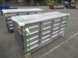 2022 STEELMAN 7' STAINLESS STEEL TOOLBOX W/ 20 DRAWERS, ANTI-SLIP MATS, 3-RAIL SLIDERS (NEW &