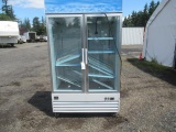 KELVINATOR 2 DOOR COMMERCIAL FREEZER, MODEL# KCGM27FW