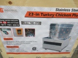 TMG-CP23 23'' STAINLESS TURKEY/CHICKEN PLUCKER (UNUSED-IN CRATE)
