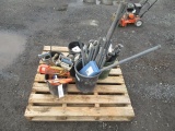 ASSORTED IRRIGATION HARDWARE, PIPE, CONNECTORS, FILTERS, & VALVES