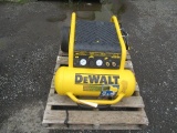 DEWALT ELECTRIC PORTABLE AIR COMPRESSOR, 4.5 GAL TANK, 1.6HP, 225PSI MAX, MODEL#D55146