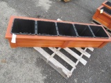 5 SLOT CEDAR PLANTER BOX