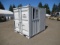 2022 8' SHIPPING CONTAINER WITH SIDE MAN DOOR & WINDOW (UNUSED)