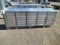 STEELMAN 10' STAINLESS WORKBENCH W/ (18) DRAWERS (UNUSED)