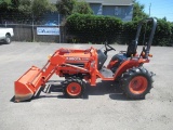 KUBOTA B7510 4X4 TRACTOR W/ FRONTLOADER